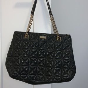 Kate Spade black quilted handbag